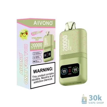 Aivono AIM MAGIC 20000 Disposable Vape: 20K Puffs, Rechargeable, Dual Mesh Coil