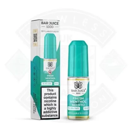Bar Juice 5000 Nic Salt Fresh Menthol Mojito 10ml