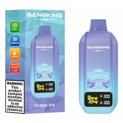 Bang King City 50000 Puffs Disposable Vape – Longest Lasting Vape