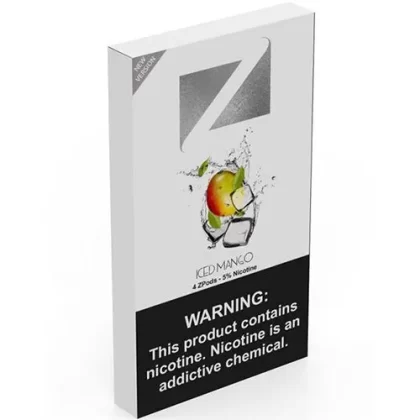 ZiipLab Pods for JUUL - Iced Mango 5% - Juul Compatible Pods UK