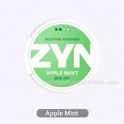 ZYN Mini Dry Apple Mint 3MG – Sweet Apple with a Hint of Cool Mint