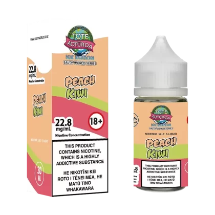 [Ice Edition] Peach Kiwi Nicotine Salt E-liquid