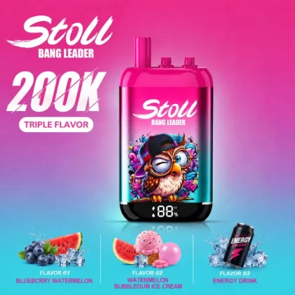 Bang Leader Stoll 200K 3 in 1 Disposable Vape Wholesale MOQ 50