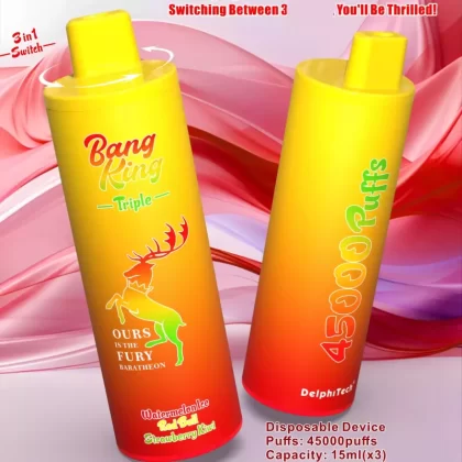 BANG KING 45000 Puffs DSK043 Three Tastes 45K Disposable Vape Bulk Buy Wholesale