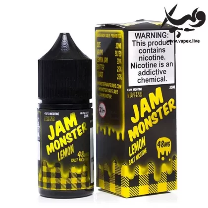 سالت لیمو جم مانستر Jam Monster Lemon