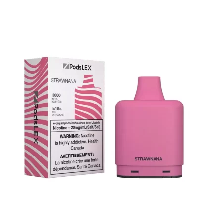 Z Pods LEX Strawnana Disposable Vape Pod