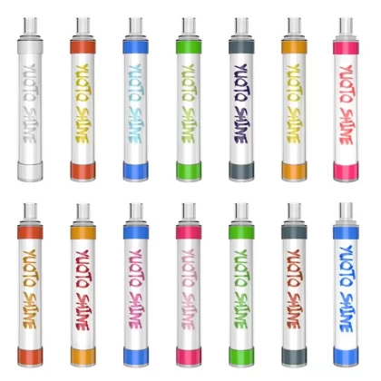 YUOTO Shine 1500 Puff Disposable Vape Wholesale High Capacity Leak-Proof Design
