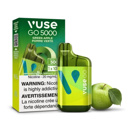 Vuse Go 5000 Green Apple 20mg/ml disposable (Provincial)
