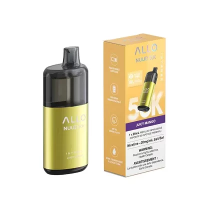 Allo Nuud 50K Juicy Mango – 50,000 Puffs | 20mL