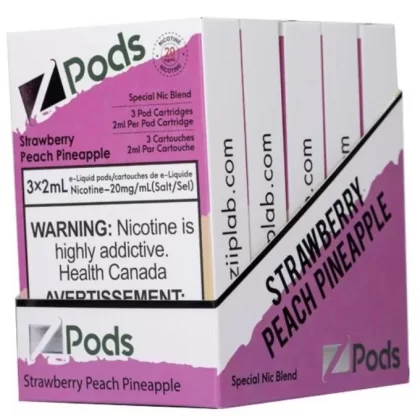 Z pods STLTH Compatible - Strawberry Peach Pineapple