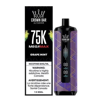 AL Fakher Mega MAX 75K – Grape Mint