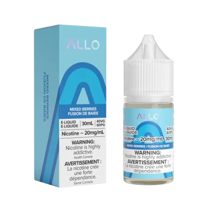 ALLO E-Liquid - Mixed Berries - 30 ML - Salt Nic