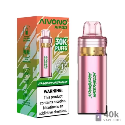 Aivono AIM AIPOD 30000 Disposable Vape Kit – 30K Puffs & Adjustable Airflow