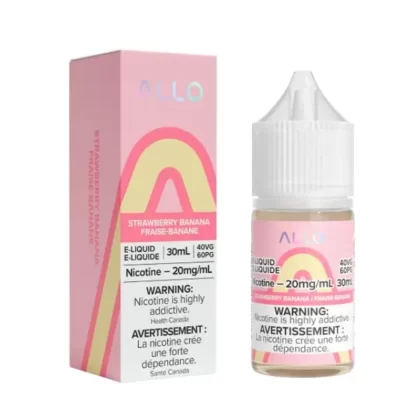 Allo e-liquid Strawberry Banana 20mg/mL 30mL provincial