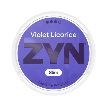 ZYN Violet Licorice Slim S3 9 mg