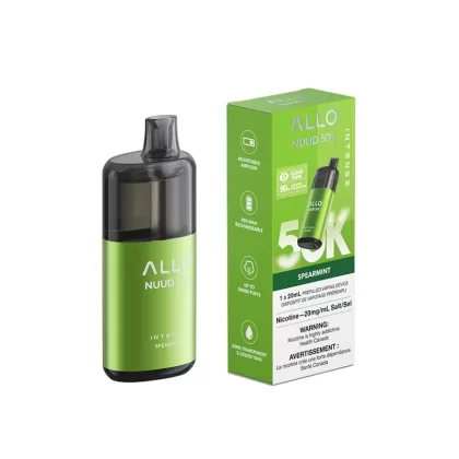 ALLO Intense Nuud 50K Disposable Vape - Spearmint (ON)