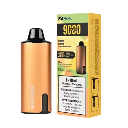ZBEST Disposable Vape - Supreme Nic Blend - 9000 Puffs - Banana