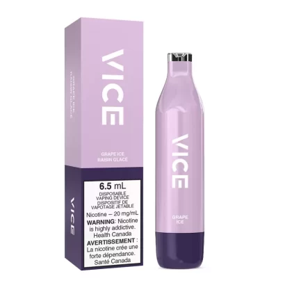 Vice 2500 Grape Ice – 2,500 Puffs | 6.5mL