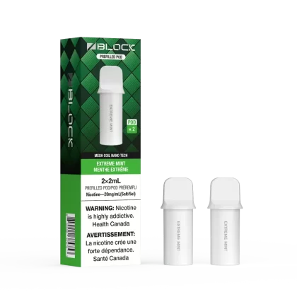 ZBlock Replacement Pods 2-Pack (2mL) - Extreme Mint