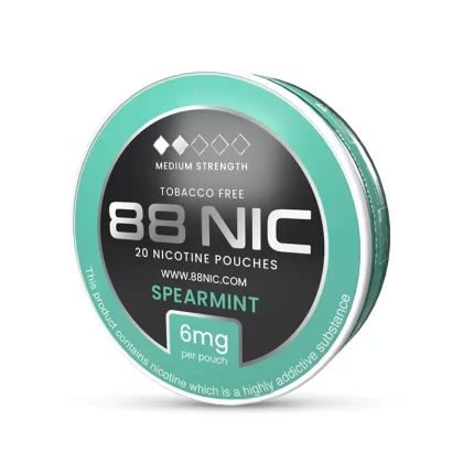 88 Nic Spearmint Nicotine Pouches