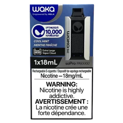 Waka By RELX 10000 Puff Disposable - Cool Mint