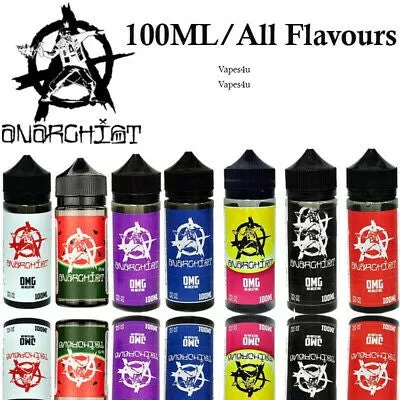 Anarchist E Liquid 100ML – Premium Vape Juice with Bold Flavours