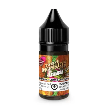 12 Monkeys Salt – Harambae Nic Salt E-Liquid