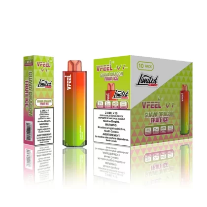 VFEEL V1 - Guava Dragon Fruit Ice Disposable Vape