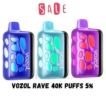 VOZOL RAVE 40000 Puffs Nicotine Salt Disposable Vaporizer