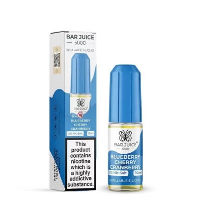 Bar Juice - Blueberry Cherry Cranberry - Nic Salt - 10ml