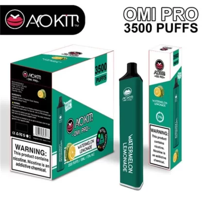 Aokit Omi Pro 3500 Puffs Disposable Vape Wholesale Durable and Leak-Proof Design