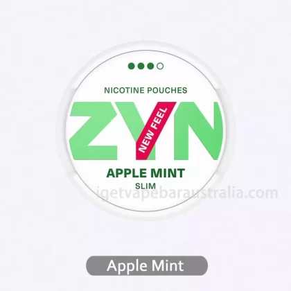 ZYN Slim Apple Mint 9MG – Juicy Apple with a Minty Twist for a Strong Kick