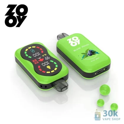 Zooy Blaze 25000 Disposable Vape – 32ML Full-Screen, Adjustable Airflow