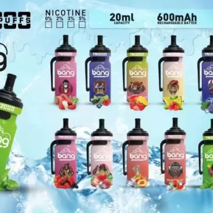 Bang TN 12k Puff Disposable Vape Wholesale Rechargeable High Capacity