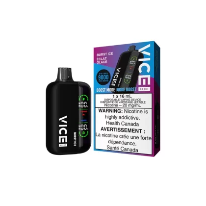 Vice Boost Disposable Vape - 9000 Puffs -Burst Ice