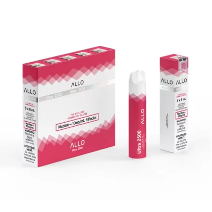 ALLO Ultra 2500 Disposable Vape - Fuji Apple Ice - 10mg