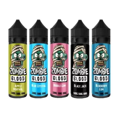 Zombie Blood 0mg 50ml Shortfill E-Liquid – 50VG/50PG Vape Juice