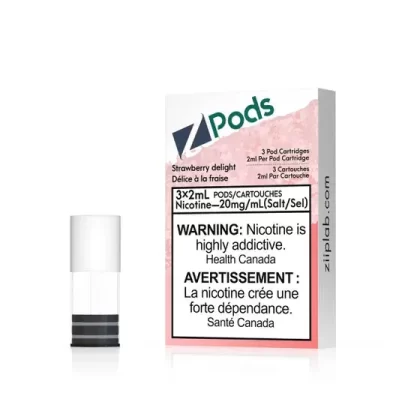 Z pods STLTH Compatible - Strawberry Cream