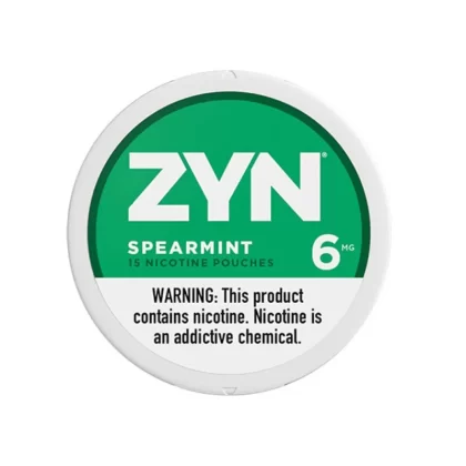 ZYN Nicotine Pouches (5-Can Pack) - US - Spear Mint 6mg