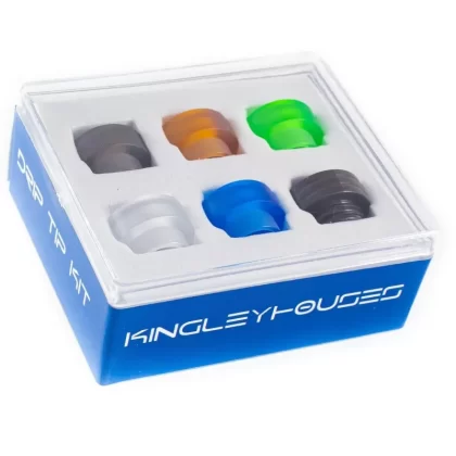 810 Drip Tip Set Without Seal Adapter 6 pcs mouthpieces Box O. O-Ring Brunhilde