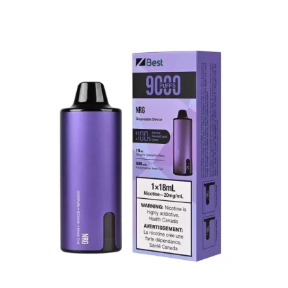 ZBEST Disposable Vape - Supreme Nic Blend - 9000 Puffs - NRG