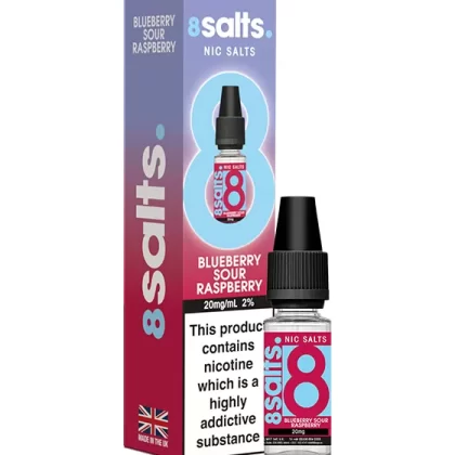 8Salts - Blueberry Sour Raspberry (Nic Salt)