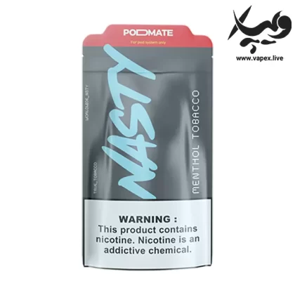 سالت منتول توباکو نستی Nasty PodMate Menthol Tobacco