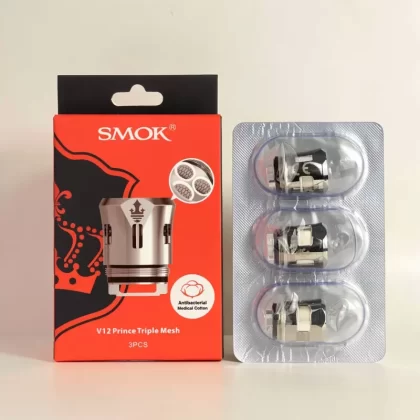 究極フレーバー SMOK V12プリンス メッシュコイル 3個パック