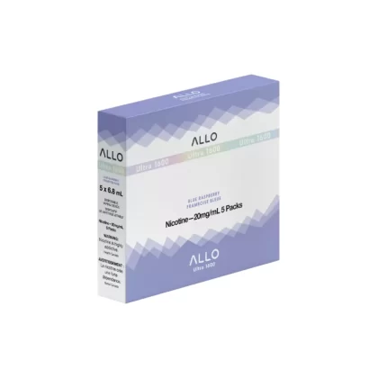 ALLO Ultra 1600 Blue Raspberry 6mL 1600 Puffs 20mg