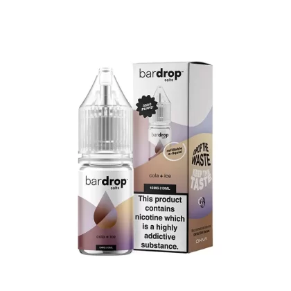 Bar Drop Cola Ice 10ml Nic Salts E-Liquid