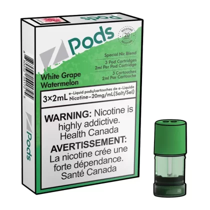 Z POD 2% 3 X 2ML – WHITE GRAPE WATERMELON