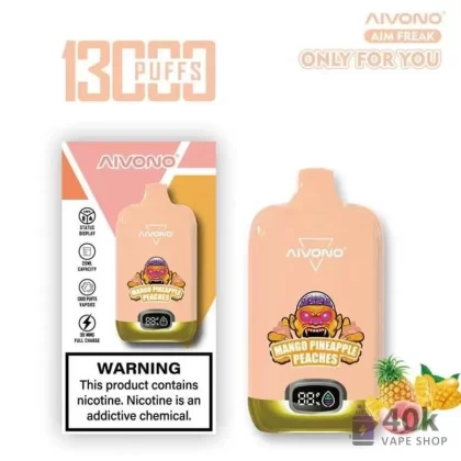 Aivono AIM FREAK 13000 Disposable Vape: 13K Puffs, Rechargeable, 20mL E-Liquid