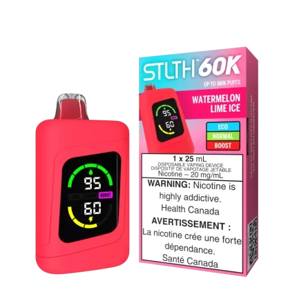 Watermelon Lime ICE - Stlth 60K Disposable