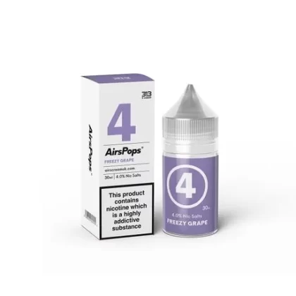 AirsPops 313 Freezy Grapes 40MG Nicotine Salts